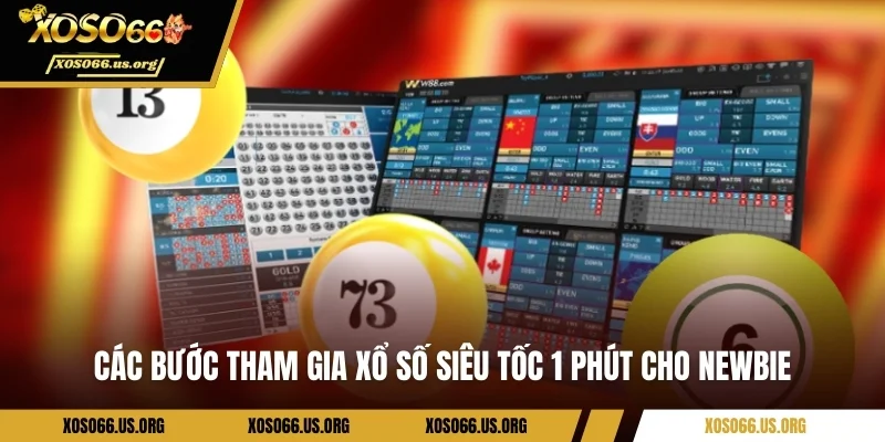 Xổ Số Siêu Tốc 1 Phút – Bí Mật Kiếm Tiền Nhanh Từ May Mắn Các bước tham gia xổ số siêu tốc 1 phút cho newbie